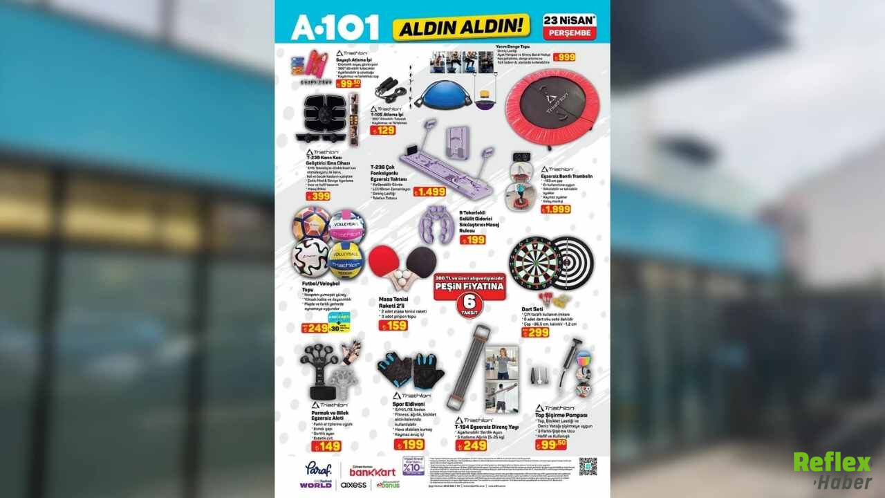 23 Nisan A101 Aktüel Ürünler Kataloğu4