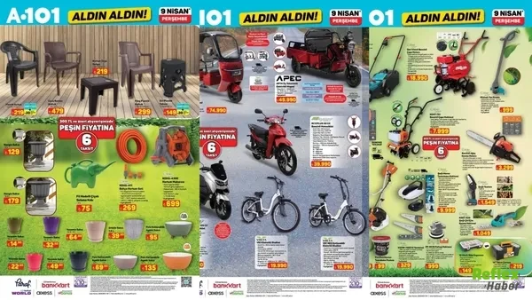 9 Nisan A101 Kataloğu 2026 2