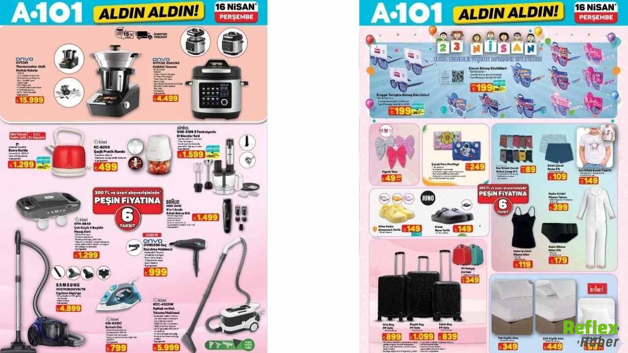 A101 16 Nisan Kataloğu Açıklandı5