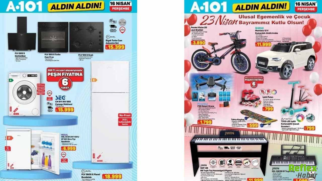 A101 16 Nisan Kataloğu Açıklandı6