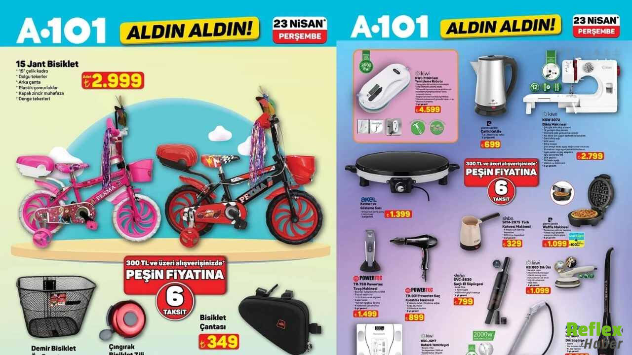 A101 23 Nisan 2026 Aktüel Ürünler Kataloğu Yayınlandı