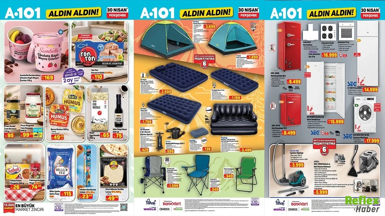 A101 Aktüel Ürünler Indirim Kataloğu 27 Nisan 2