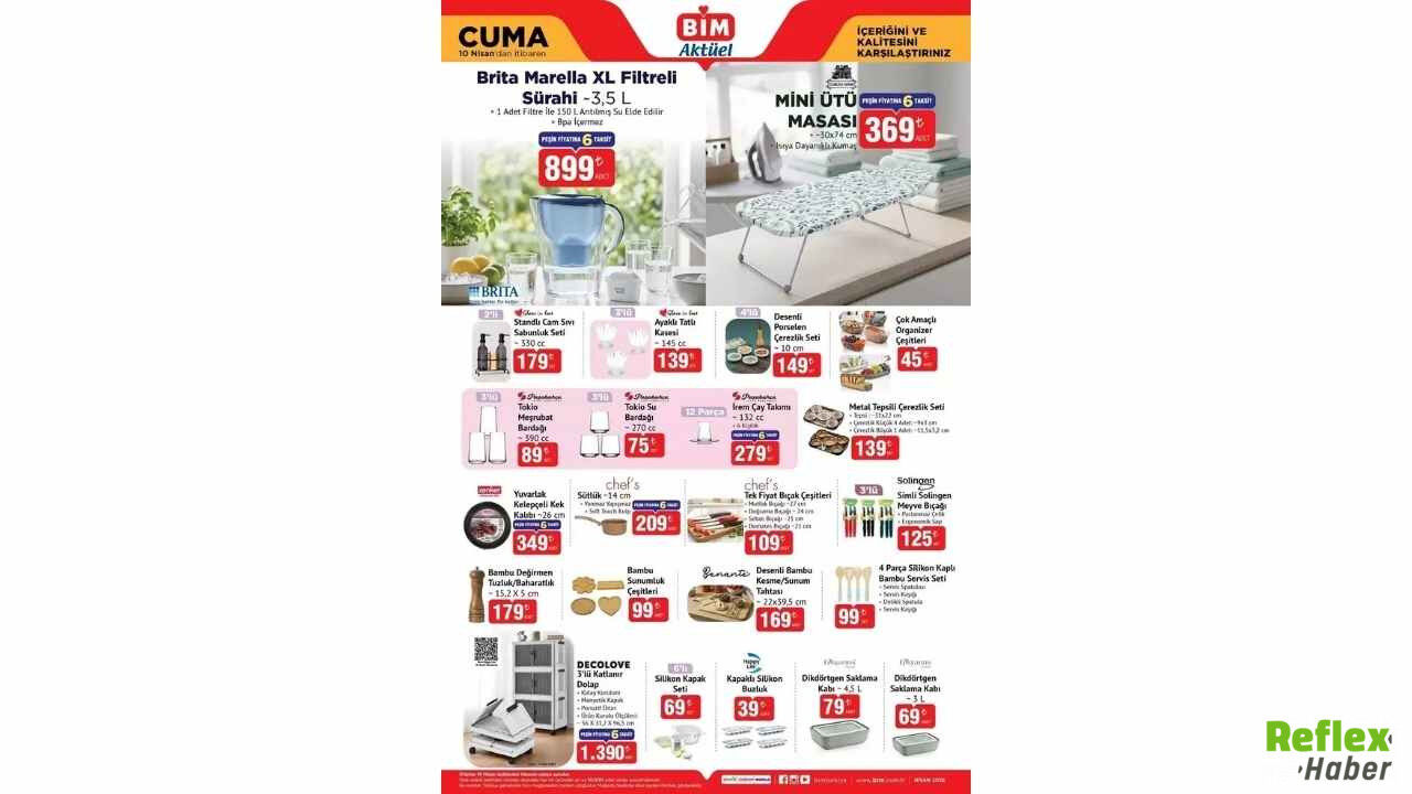 Bi̇m Rafları Patlıyor! 7 10 Nisan Aktüel Ürünler Listesi Açıklandı7