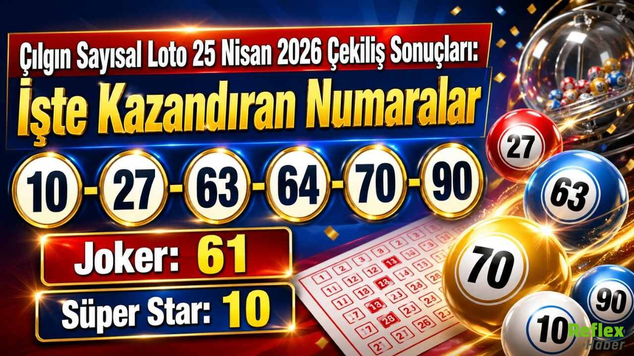 Çılgın Sayısal Loto 25 Nisan (2)
