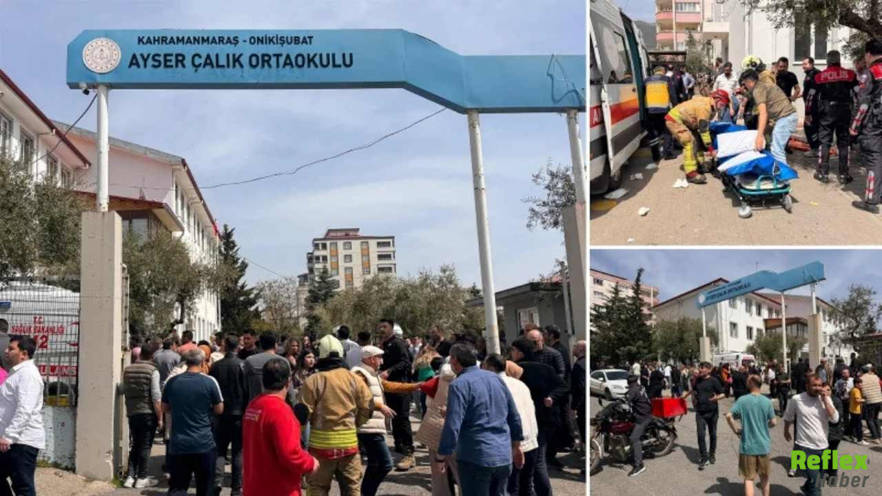 Kahramanmaraş’ta Ortaokulda Silahlı Saldırı