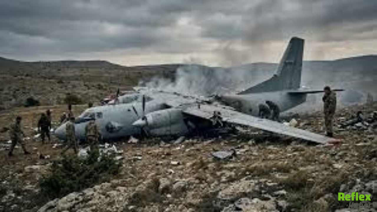 Rus Askeri Nakliye Uçağı Düştü-1