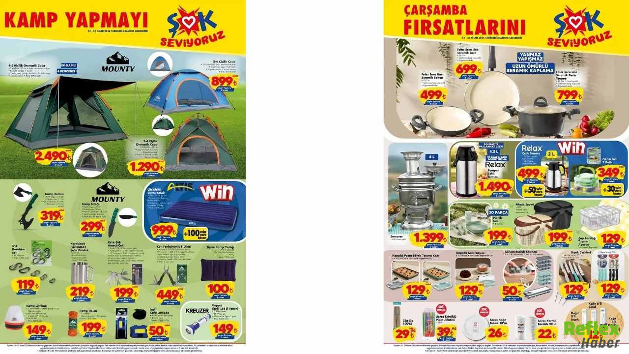 Şok 15 Nisan 2026 Aktüel Ürünler Kataloğu Yayımlandı