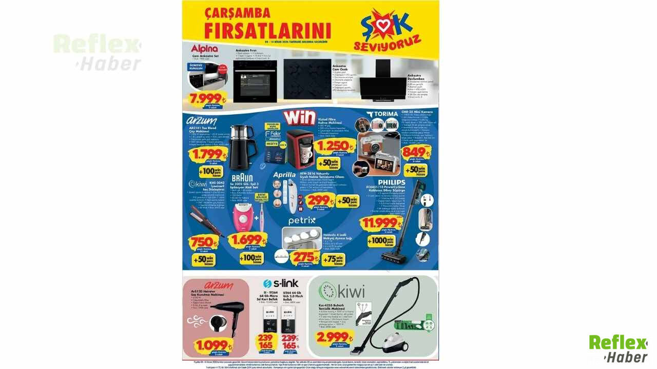 Şok’ta Dev İndirim Fırtınası! 8 Nisan Kataloğu