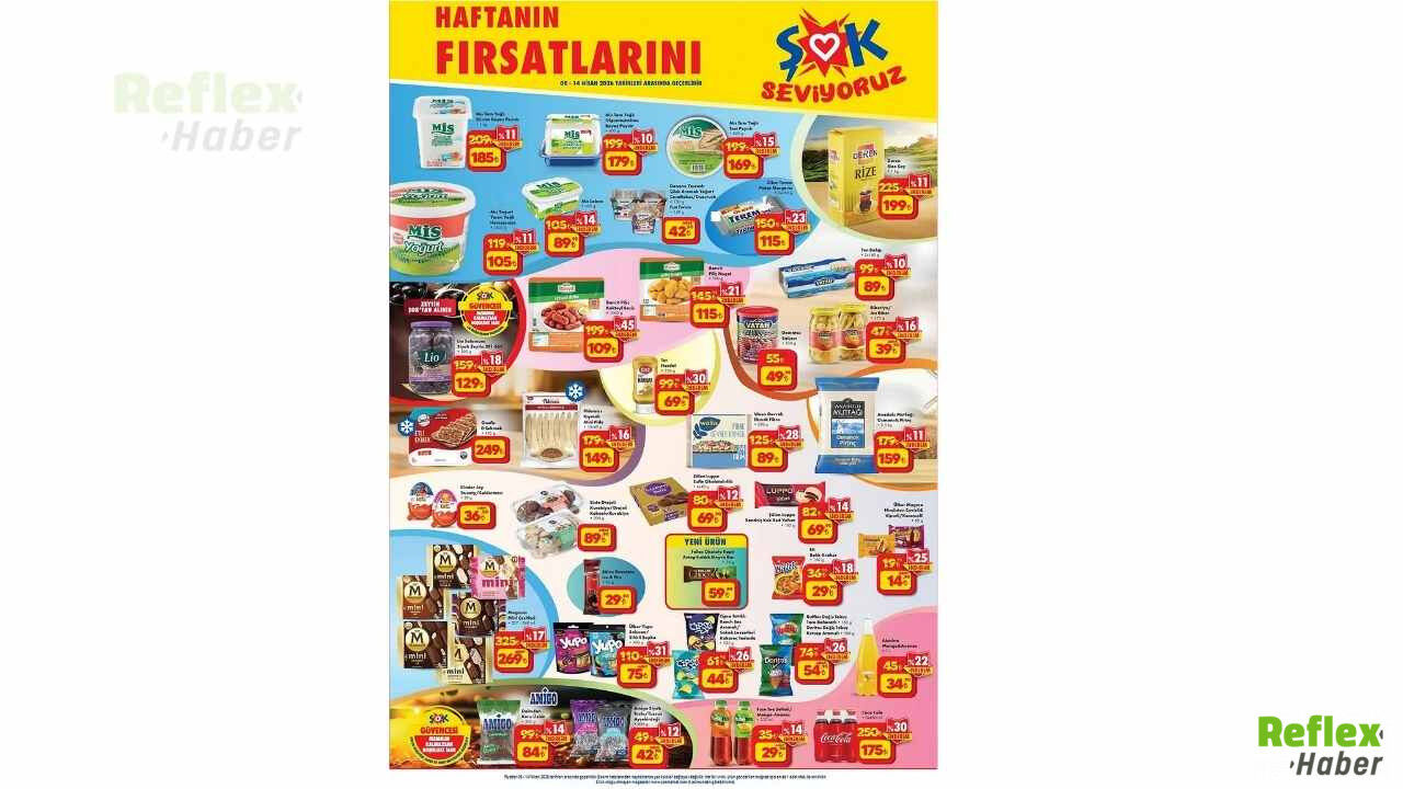 Şok’ta Dev İndirim Fırtınası! 8 Nisan Kataloğu5