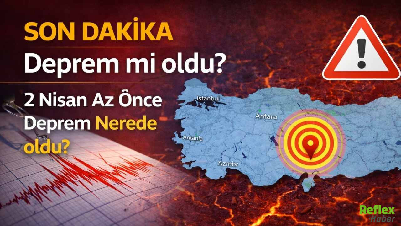 Son Dakika Deprem-1