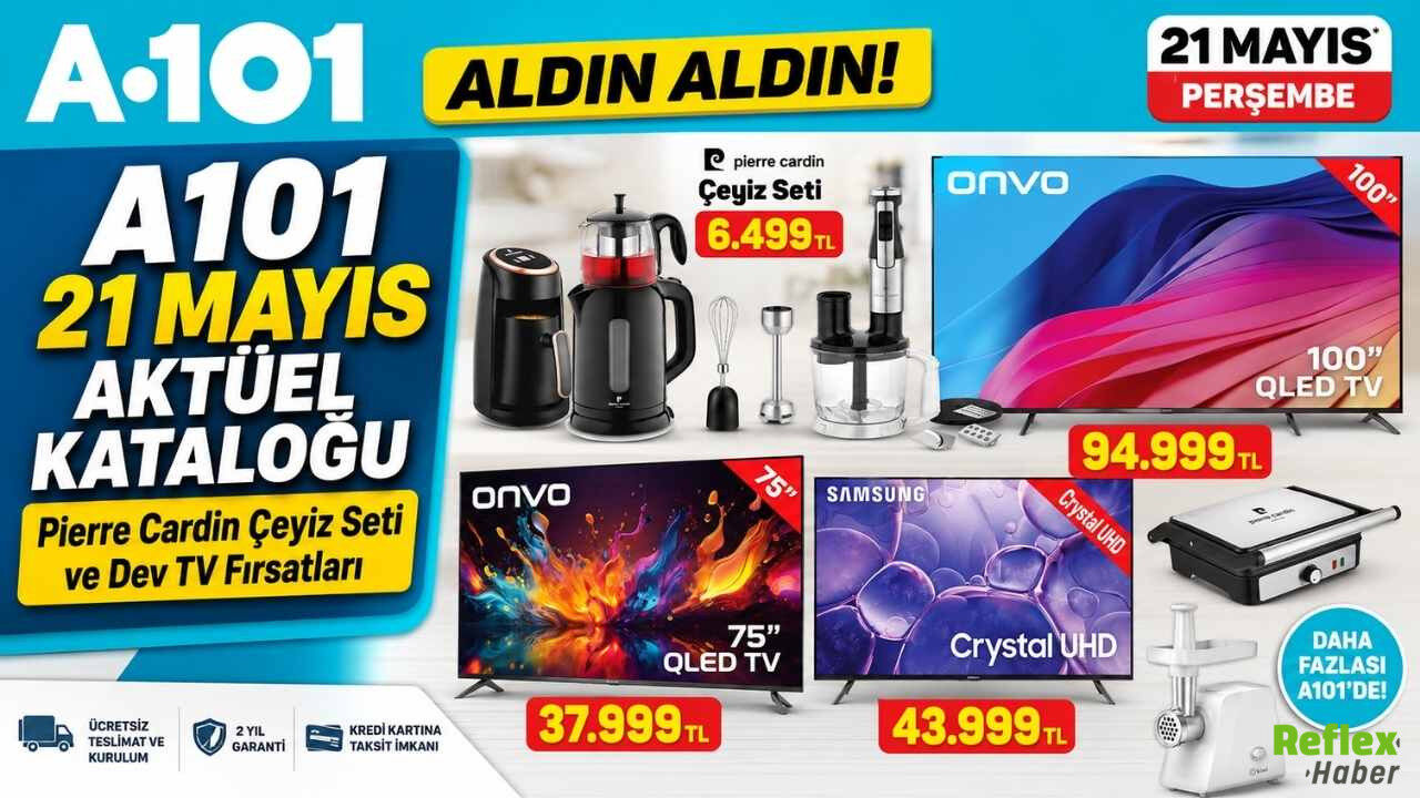 21 Mayıs A101 Aktüel Katalog 20261