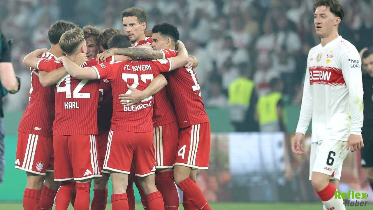 Bayern Münih, Almanya Kupası Finalinde Karşılaştığı Stuttgart'ı 3 Mağlup Ederek Almanya Kupası'nın Sahibi Oldu.