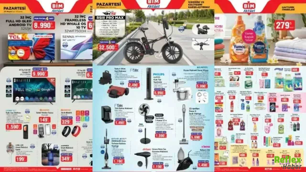 Bi̇m Market’in 25 26 Mayıs 2026 Aktüel Ürünler Kataloğu
