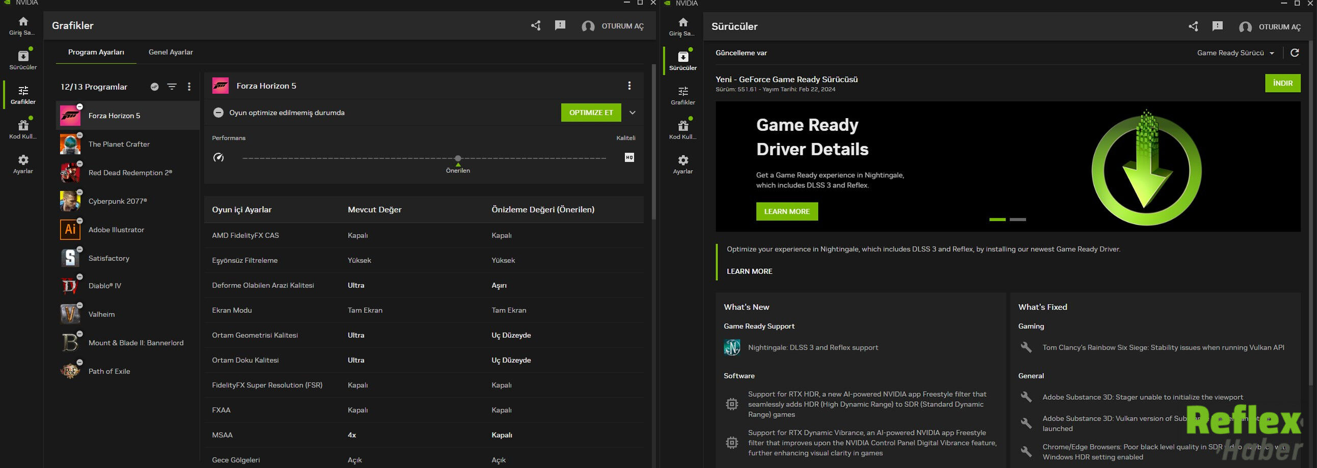 Nvidia Denetim Masası Açılmıyor 1