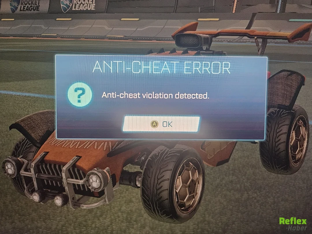 Rocket League Anti Cheat Violation Detected 1