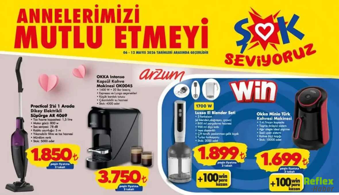 Şok Rafları Doldu Elektronikten Mutfak Ürünlerine Büyük İndirim-1