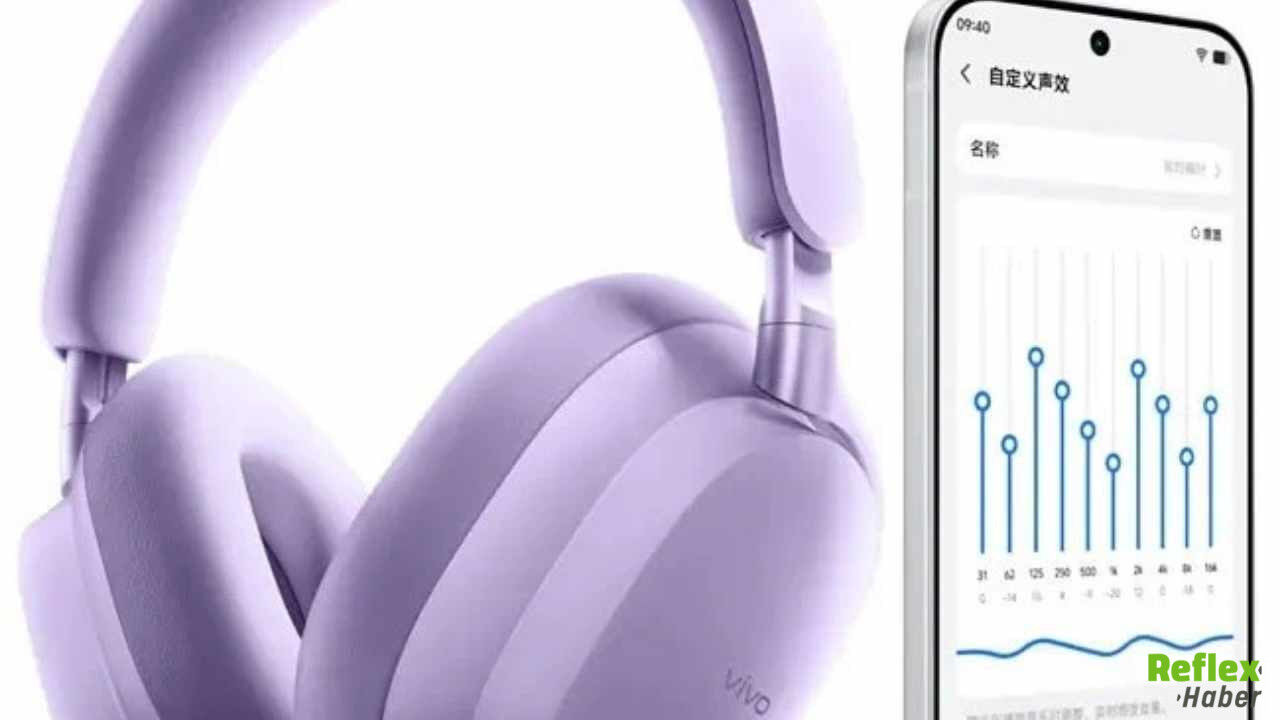 Vivo Kulak Üstü Kulaklık Tanıtıldı 75 Saat Pil 58Db Anc-1