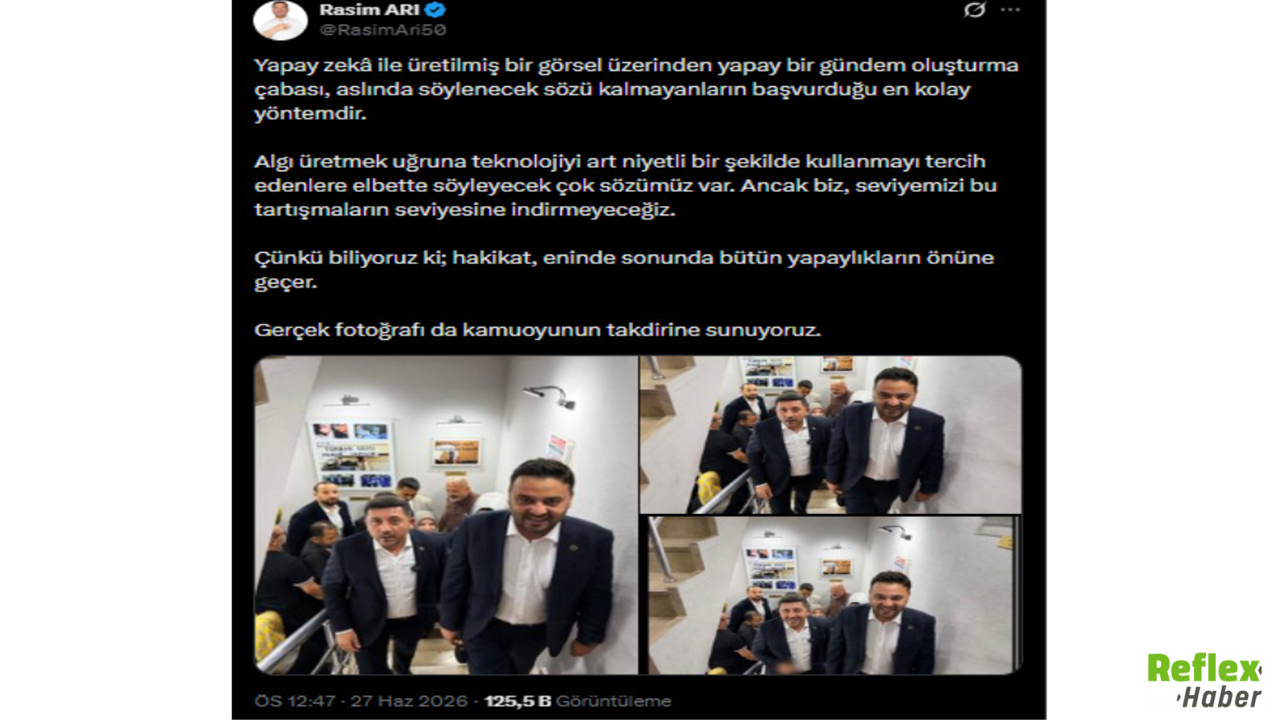 Ak Parti'ye Katıldı, Fotoğraf Tartışması Patlak Verdi! Rasim Arı'dan İlk Açıklama2