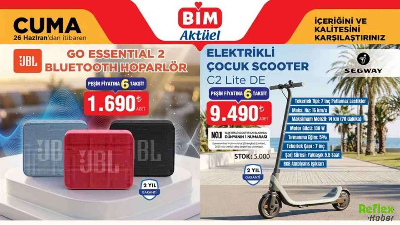 Bi̇m 26 Haziran Aktüel Kataloğu Yayımlandı!