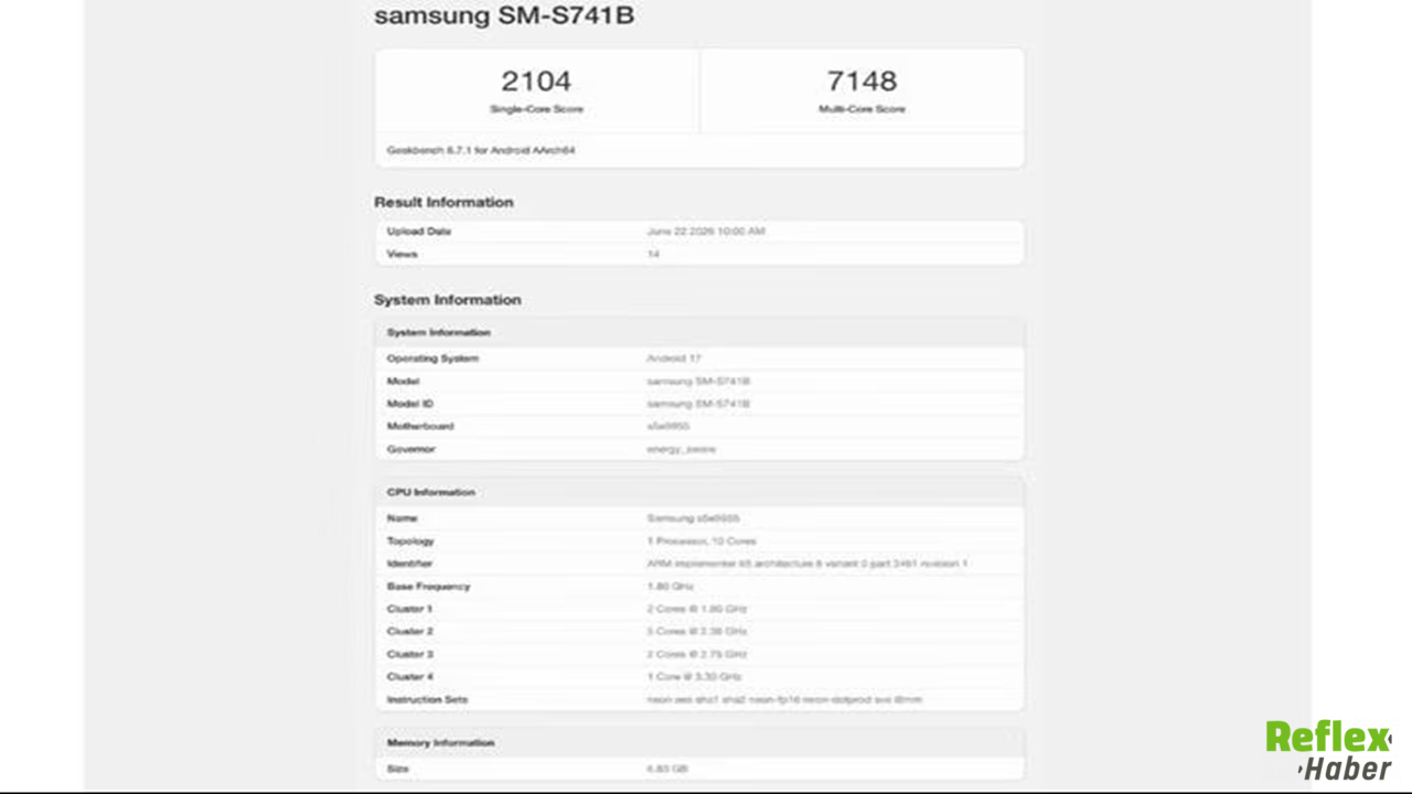 Galaxy S26 Fe İçin Yeni Sızıntı! Özellikleri Netleşmeye Başladı1