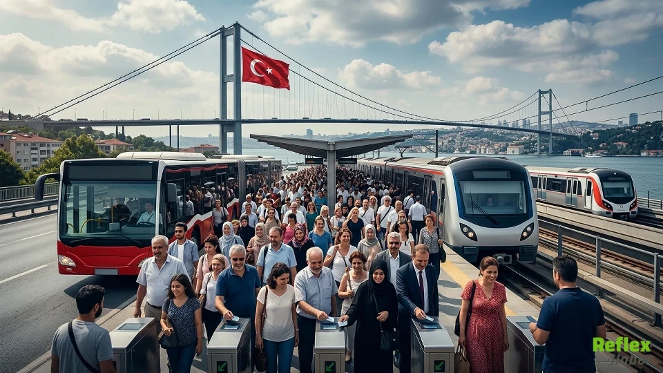 15 Temmuz'da Toplu Taşima Ücretsi̇z Mi̇