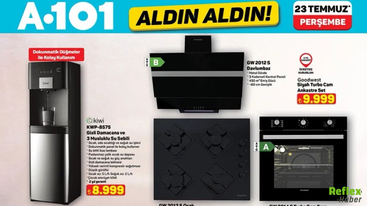 A101 23 Temmuz 2026 Aktüel Kataloğu Yayınlandı