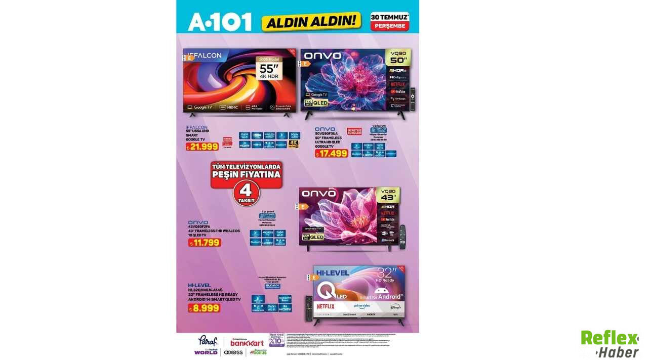 A101 30 Temmuz Aktüel Kataloğu