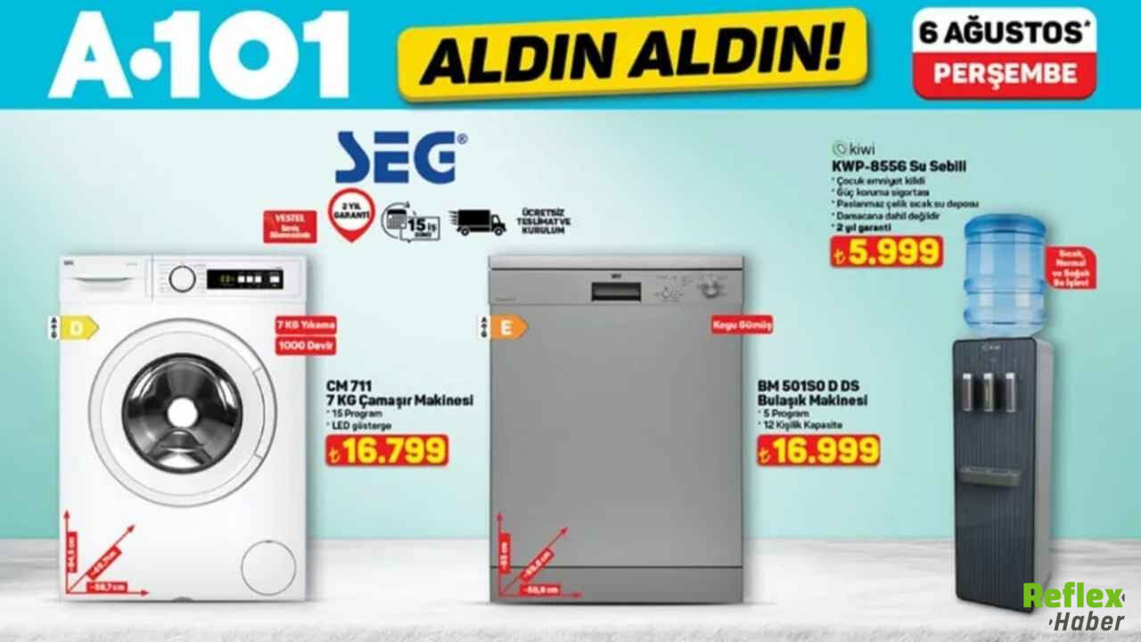A101 6 Ağustos 2026 Aktüel Ürünler Kataloğu