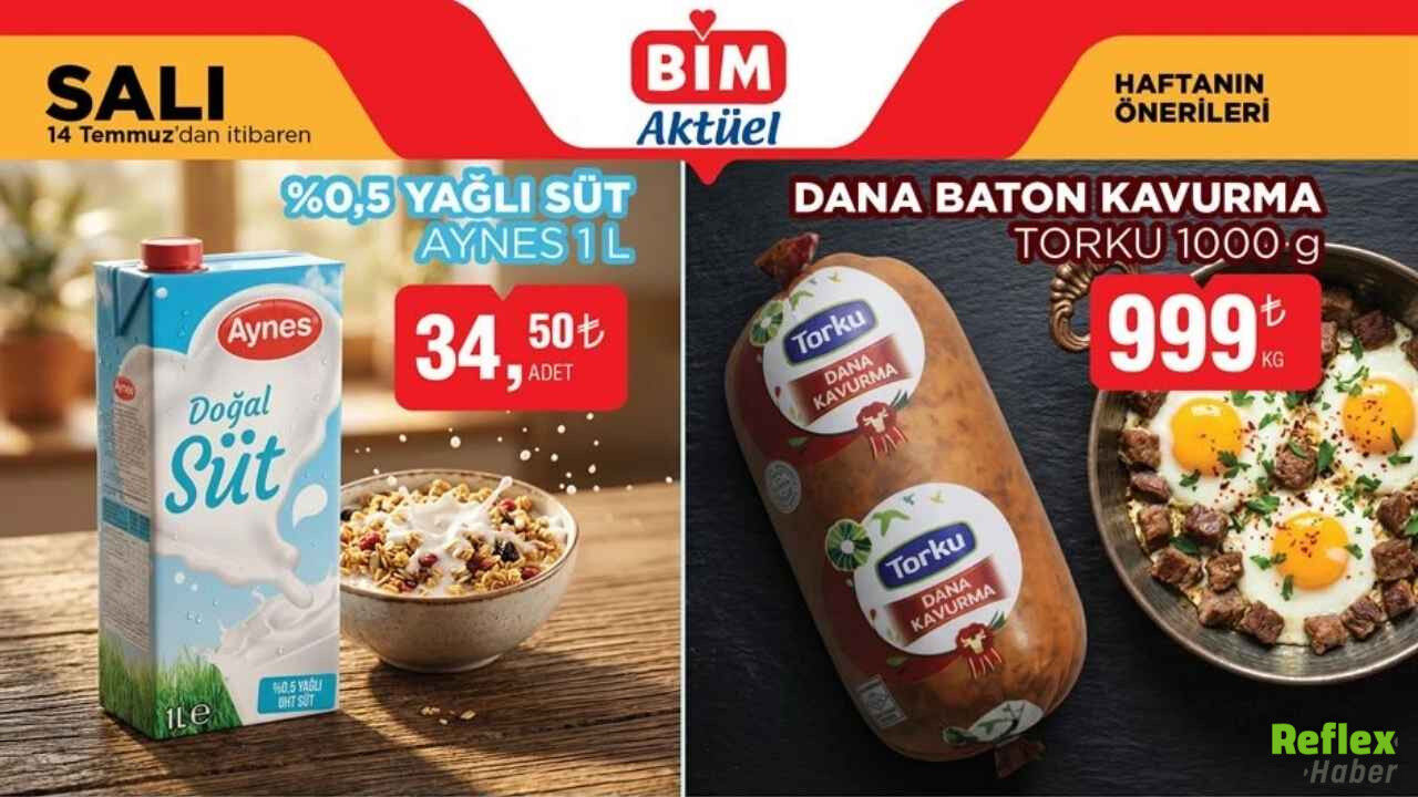Bi̇m 14, 17 Ve 19 Temmuz 2026 Aktüel Ürünler Kataloğu Yayımlandı