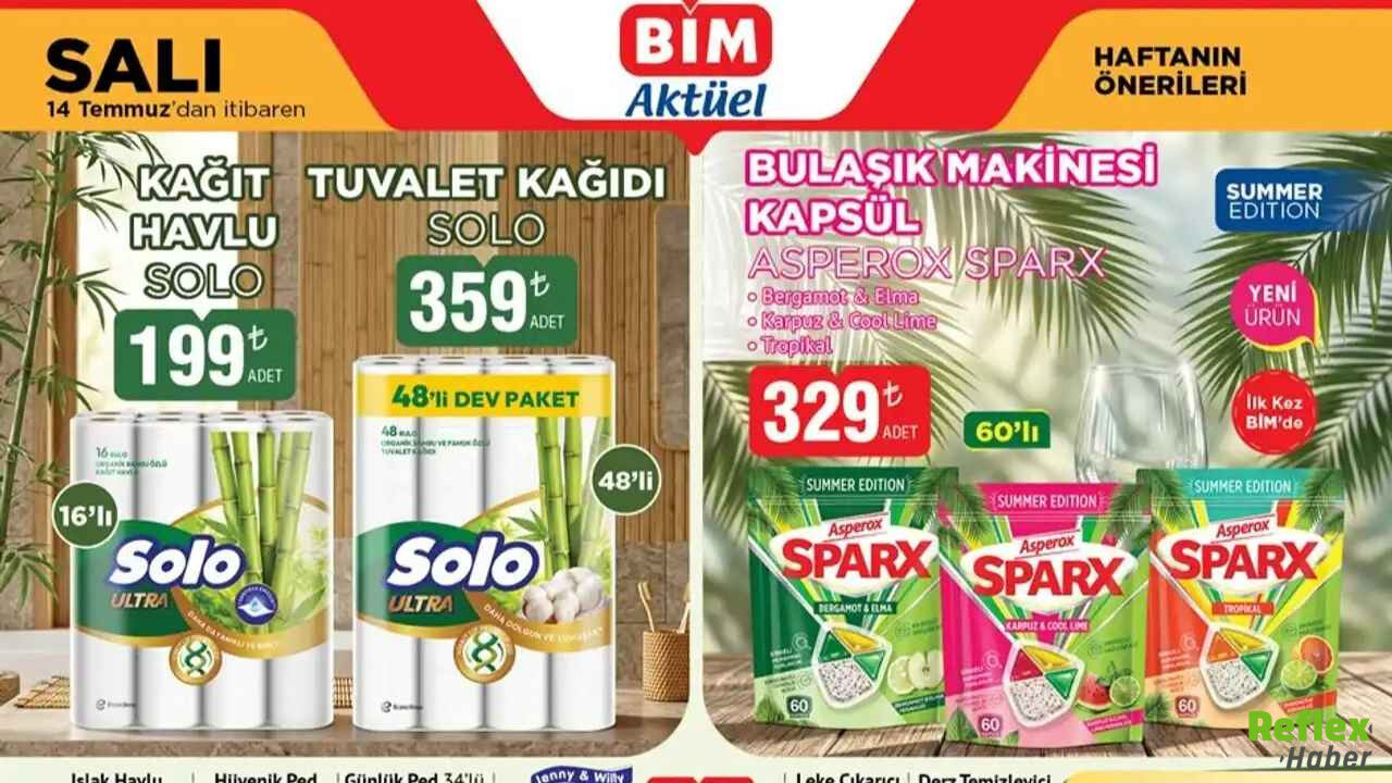 Bi̇m 14 Temmuz 2026 Aktüel Ürünler Kataloğu Yayınlandı