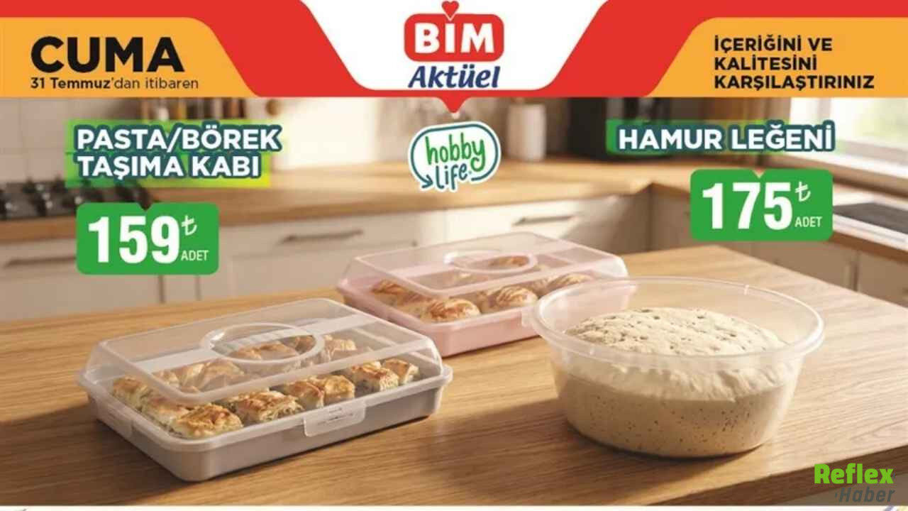 Bi̇m 31 Temmuz 2026 Aktüel Ürünler Kataloğu Açıklandı