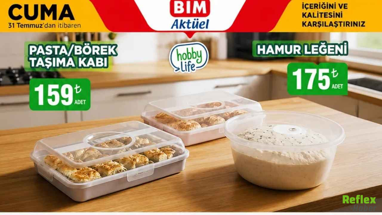 Bi̇m 31 Temmuz 2026 Aktüel Ürünler Kataloğu Yayınlandı