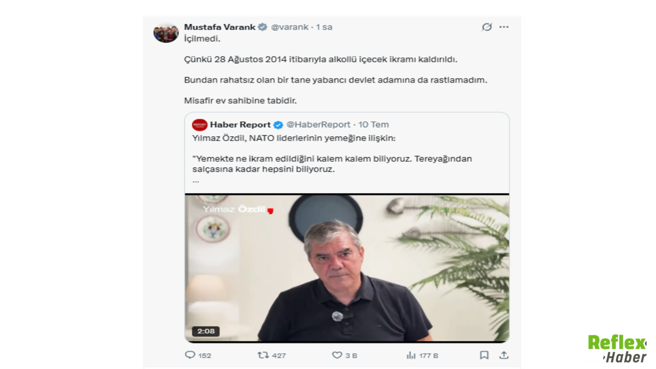 Dünya Liderlerine Alkol İkram Edildi Mivarank'tan Dikkat Çeken Yanıt1
