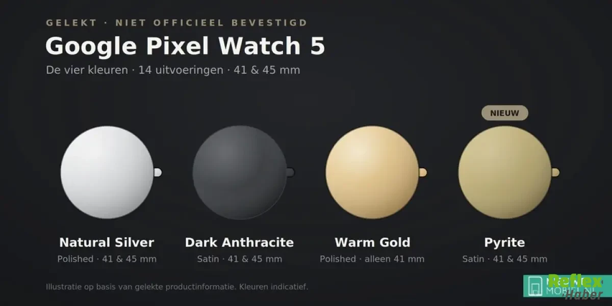 Google Pixel Watch 5 Özellikleri Ve Fiyatı Ortaya Çıktı