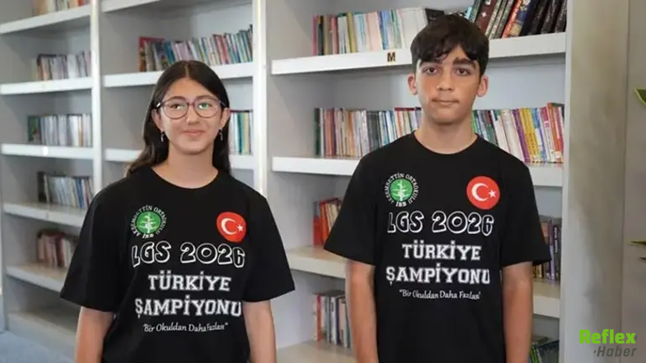 Lgs'de Tarih Yazdılar! Aynı Devlet Okulundan 3 Türkiye Birincisi