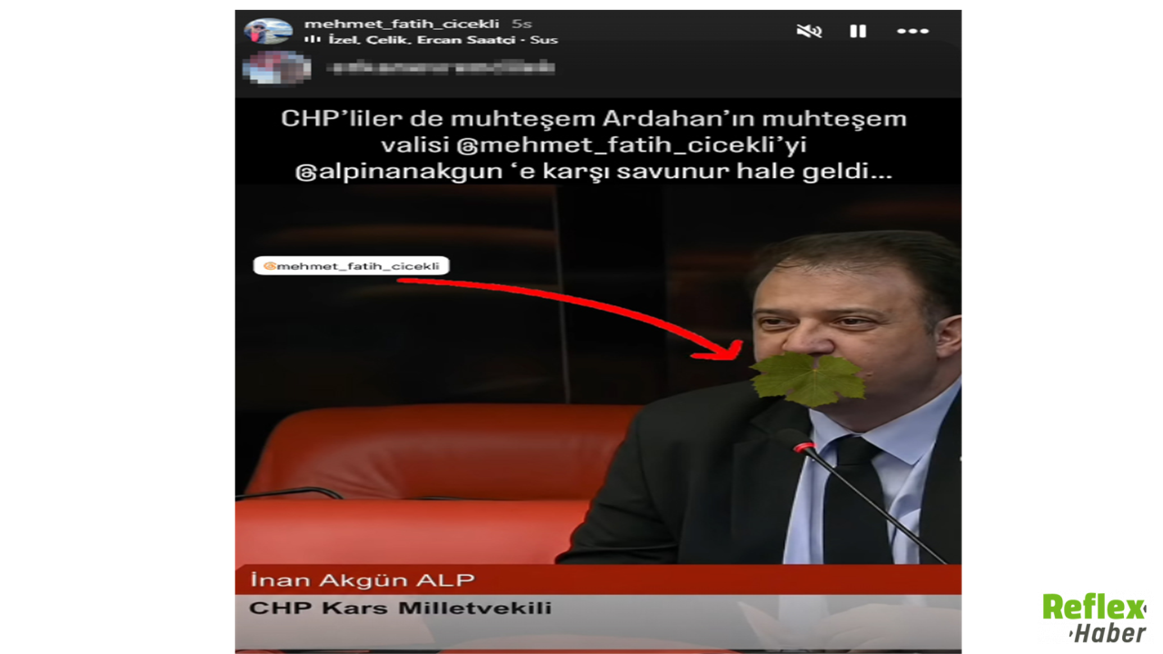 Meclis'te Dikkat Çeken Çıkış! Valilere Asma Yaprağı Gönderinsözleri Olay Oldu