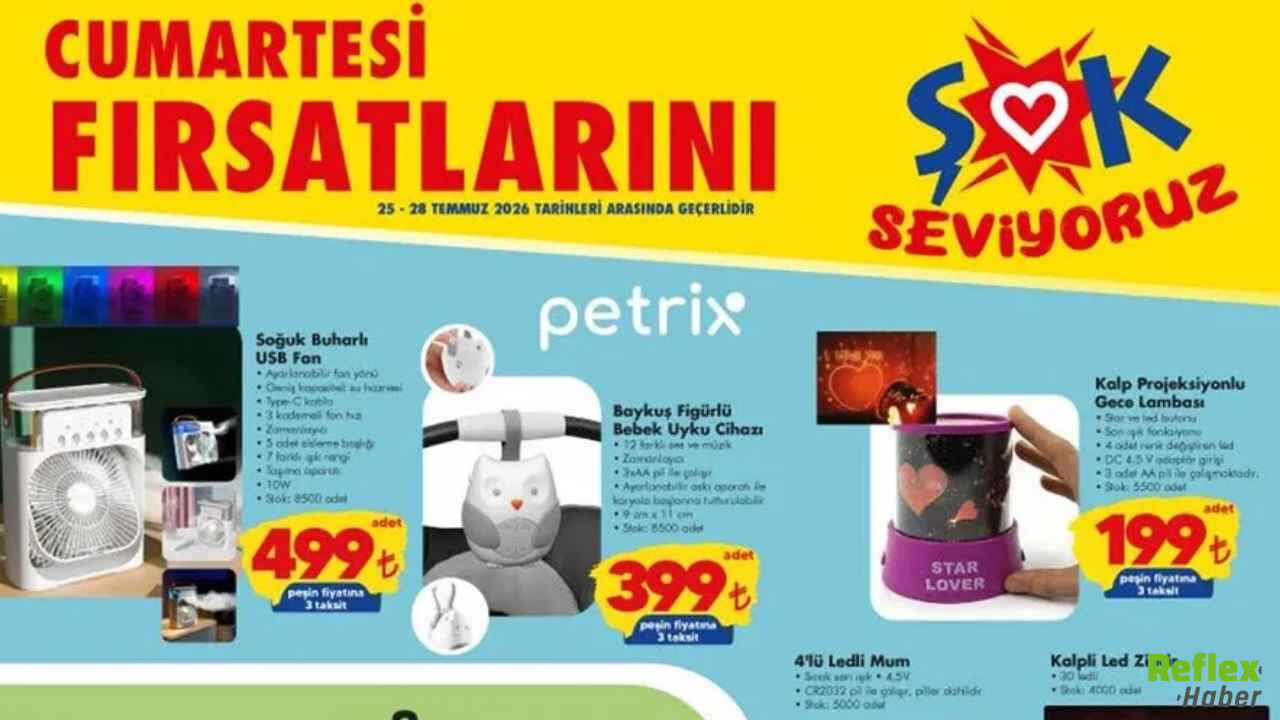 Şok 25 Temmuz 2026 Aktüel Ürünler Kataloğu Açıklandı