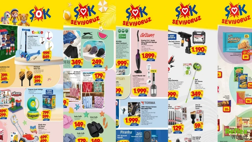 Şok 8 Temmuz 2026 Aktüel Ürünler Kataloğu