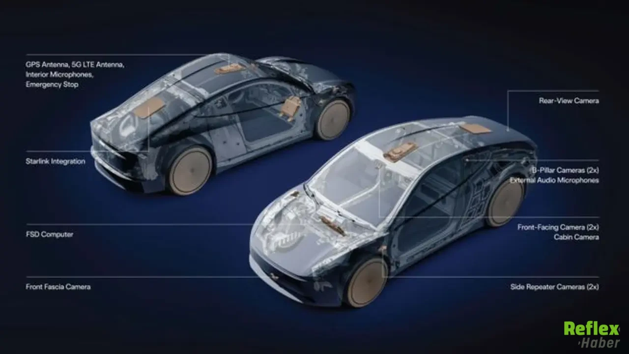 Tesla Cybercab'a Starlink Desteği Geliyor