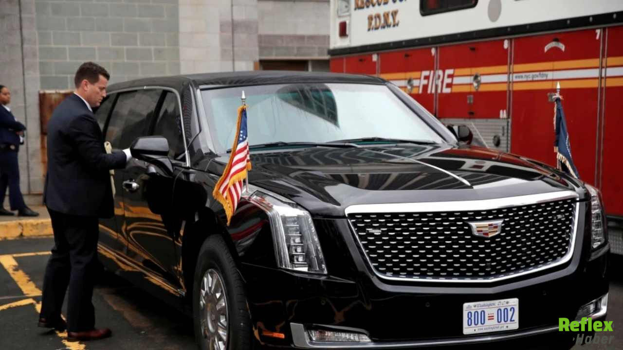 Trump'ın Makam Aracı Canavar Ankara'da Cadillac One Özellikleri1