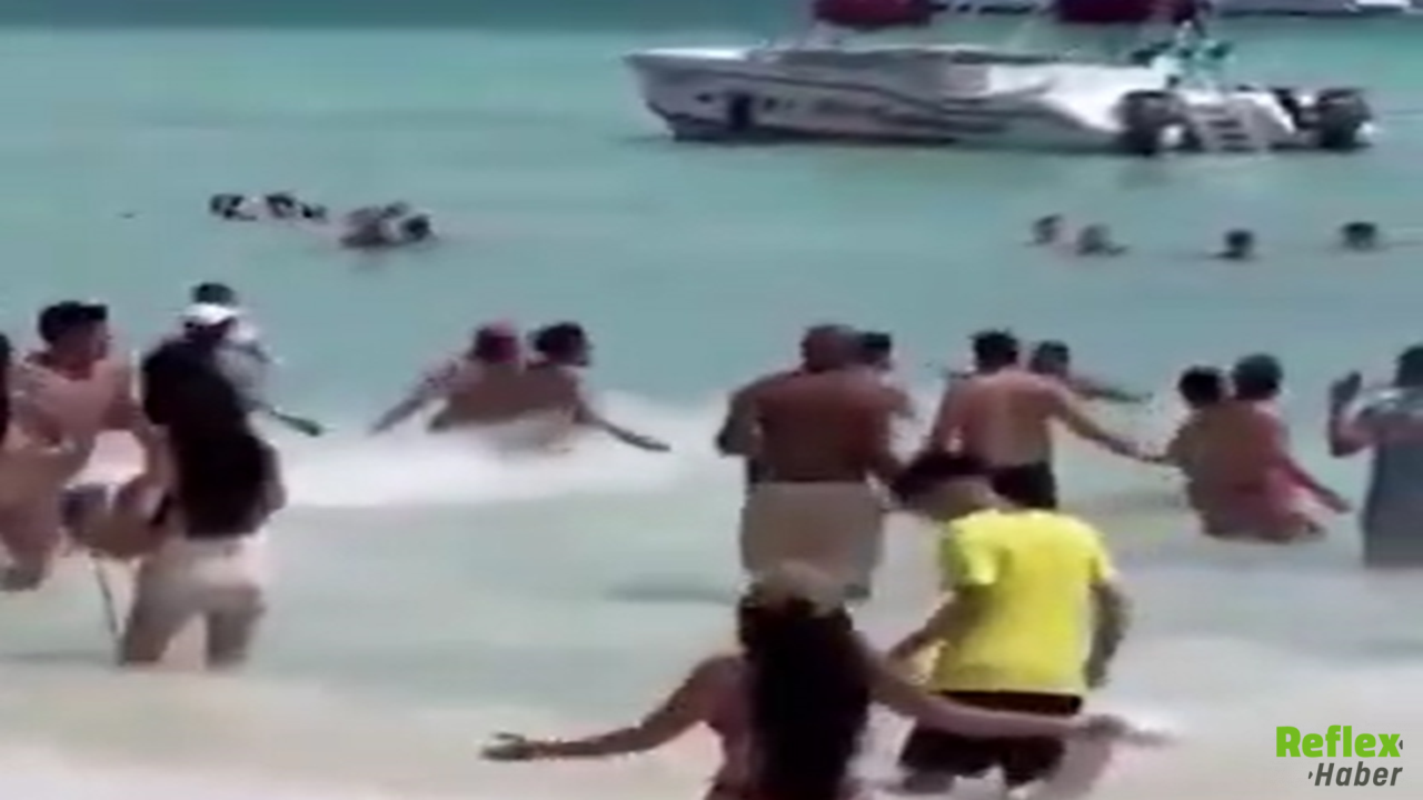 Turizm Cennetinde Dehşet! Plaj Ortasında İki Kadına Saldırı Kamerada1
