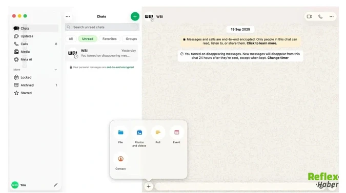 Whatsapp Mac Uygulamasına Yeni Tasarım Geldi