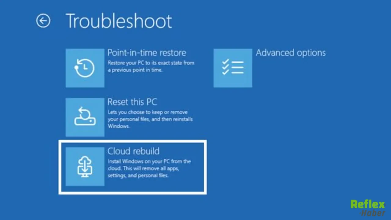 Windows 11 Çökerse Panik Yok! Yeni Özellik Bilgisayarı Dakikalar İçinde Ayağa Kaldıracak