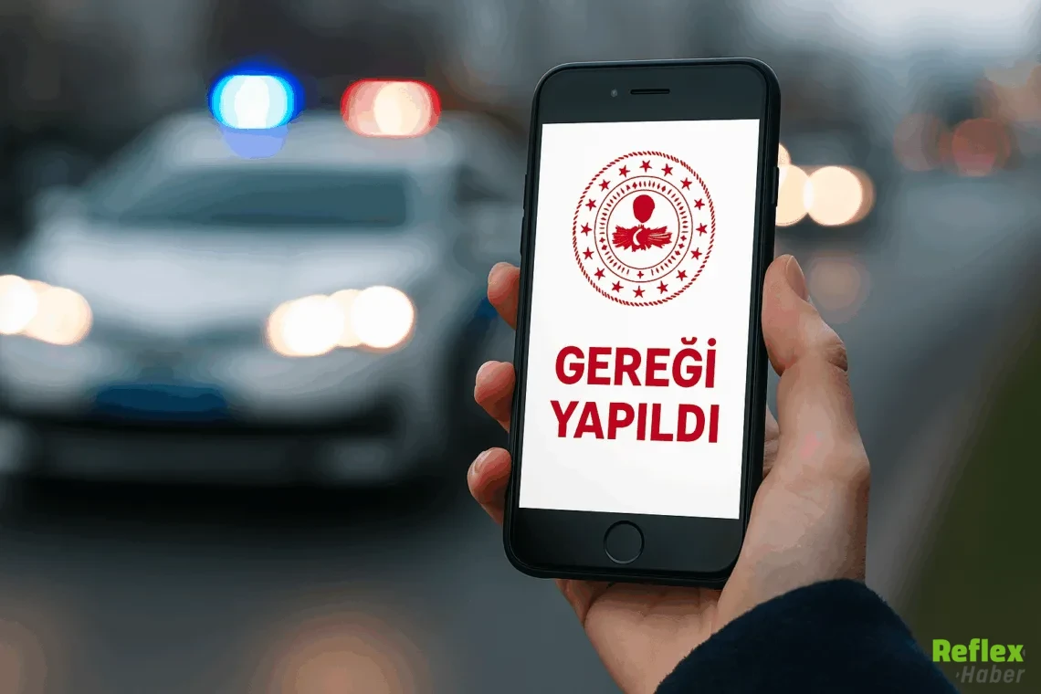 Gereği Yapıldı Uygulaması 2