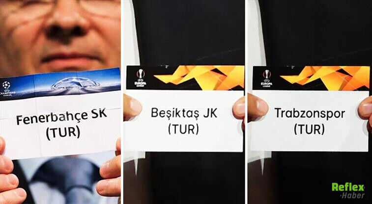 Kura Sonucu Neler Çıktı Fenerbahçe, Galatasaray, Trabzonspor Kimle Eşleşti